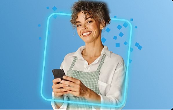 Cliente utilizando serviço de internet da Sumicity